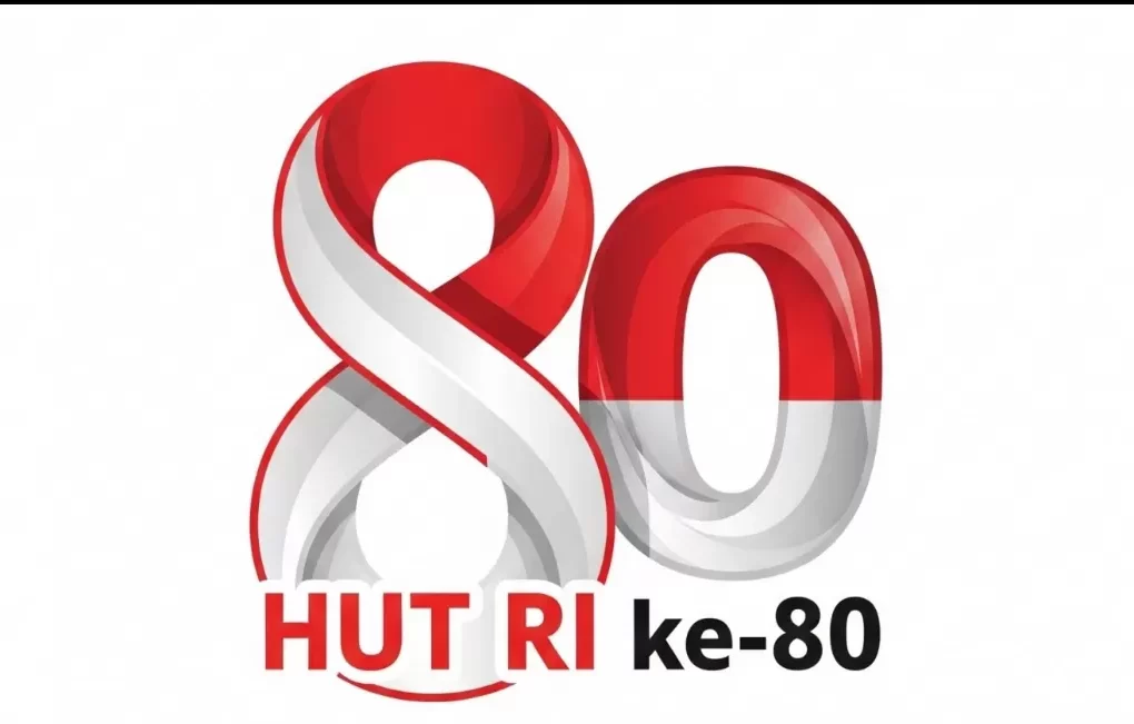Logo HUT RI ke-80