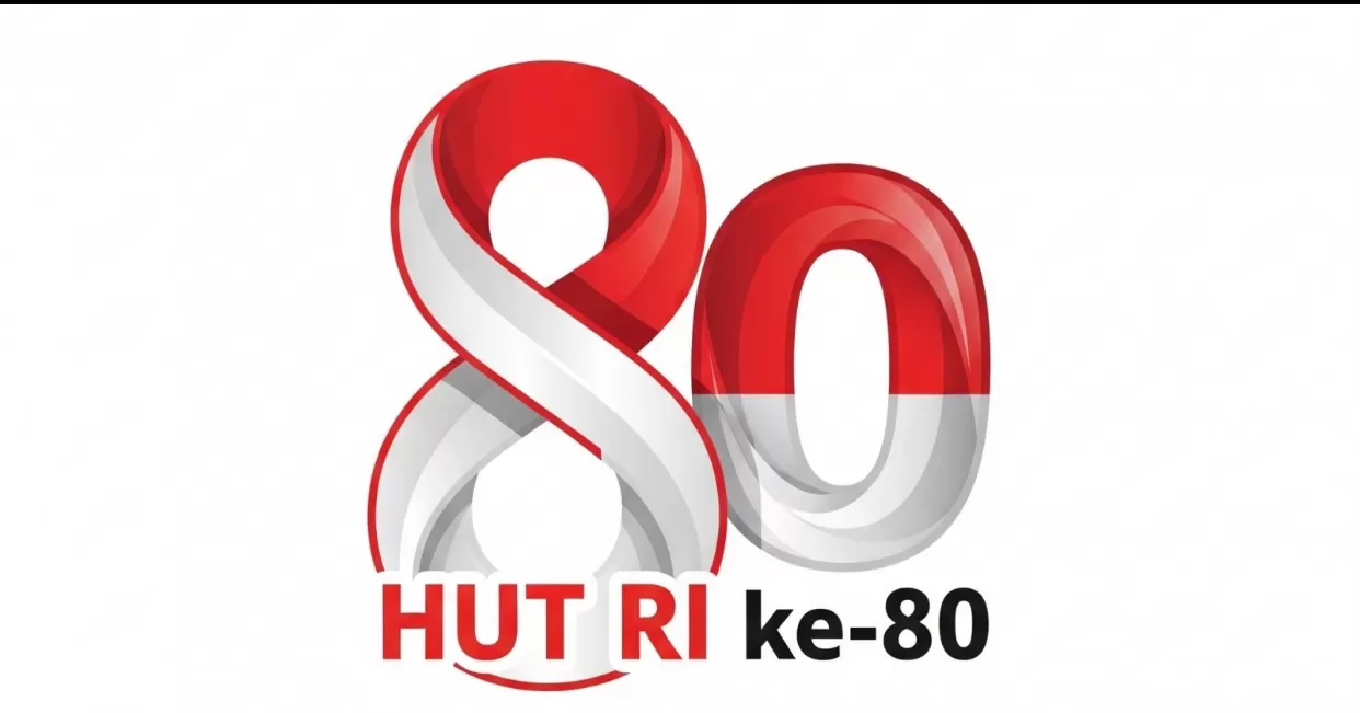 Logo HUT RI ke-80
